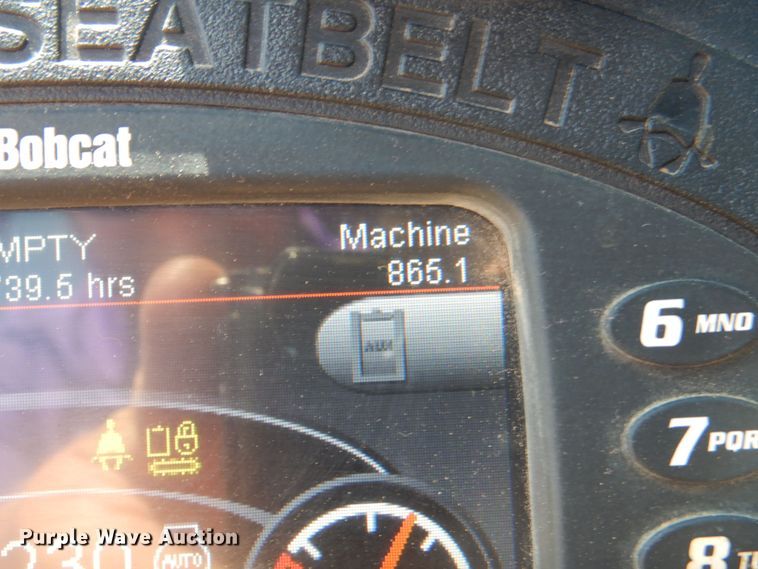 image for item KI9224 2016 Bobcat E35  mini excavator