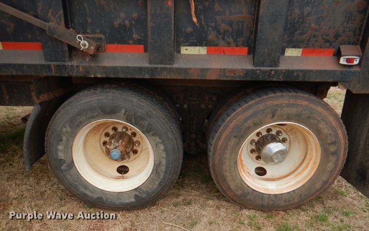 image for item KP9255 1987 Kenworth T600  dump truck