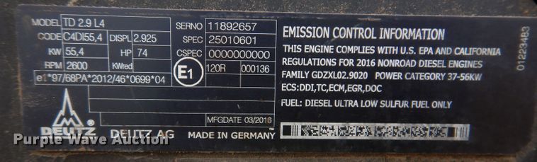 image for item KP9462 2016 Vermeer D20X22 Navigator S3  directional boring unit
