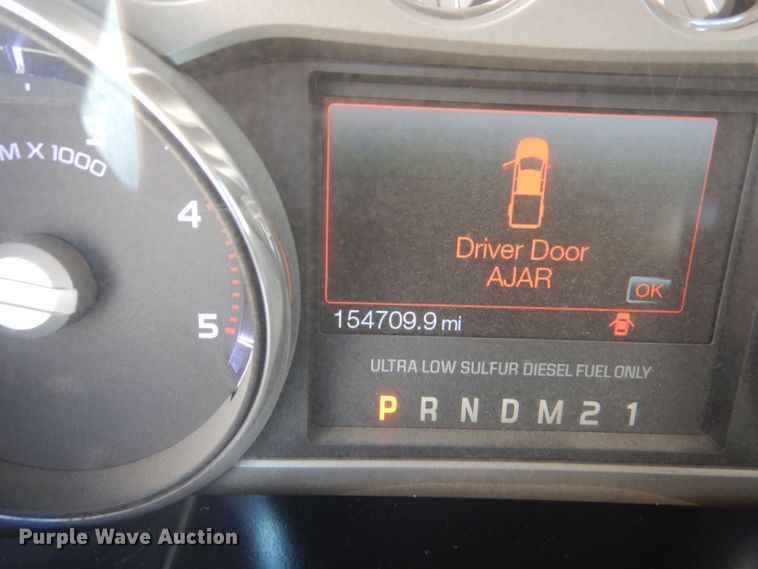 image for item LB9860 2011 Ford F450 Super Duty Lariat  SuperCab Bucket truck