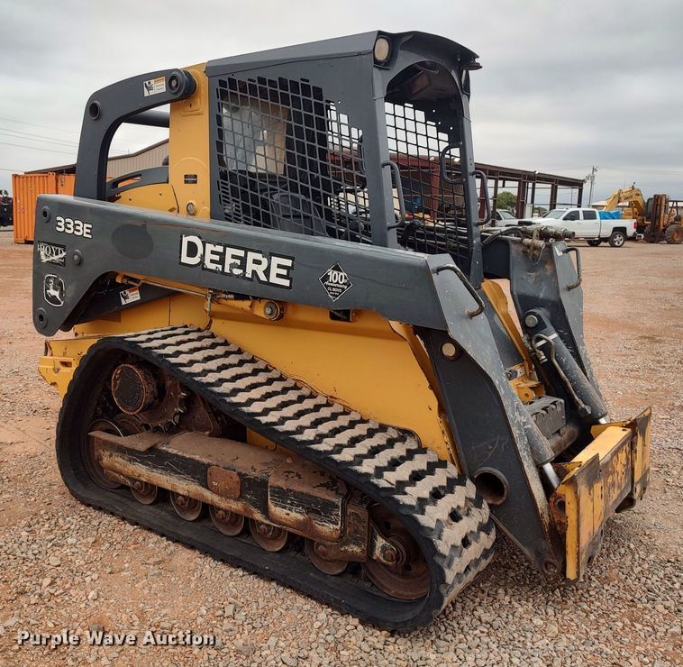 image for item LK9084 2013 John Deere 333E  tracked skid steer loader