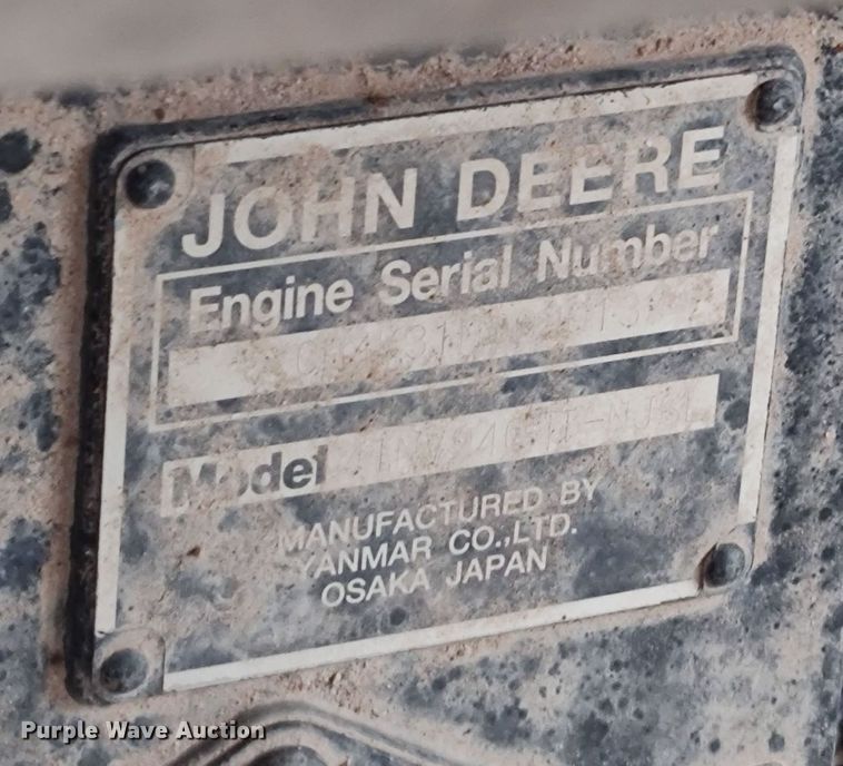 image for item LK9084 2013 John Deere 333E  tracked skid steer loader