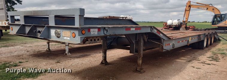 image for item LK9097 1996 Viking VDD-48RT.50  drop deck equipment trailer
