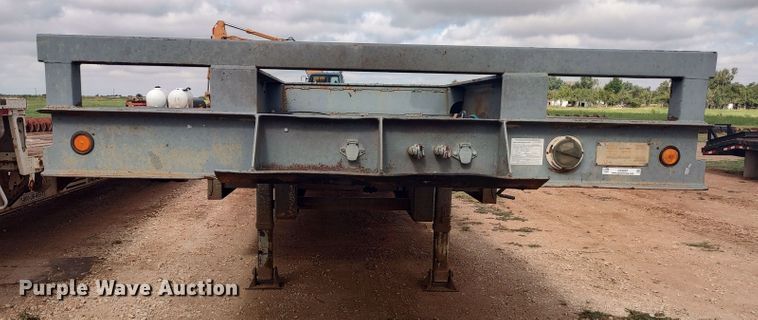 image for item LK9097 1996 Viking VDD-48RT.50  drop deck equipment trailer
