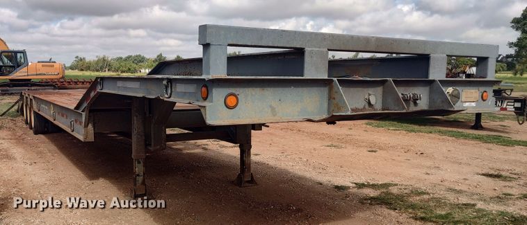 image for item LK9097 1996 Viking VDD-48RT.50  drop deck equipment trailer