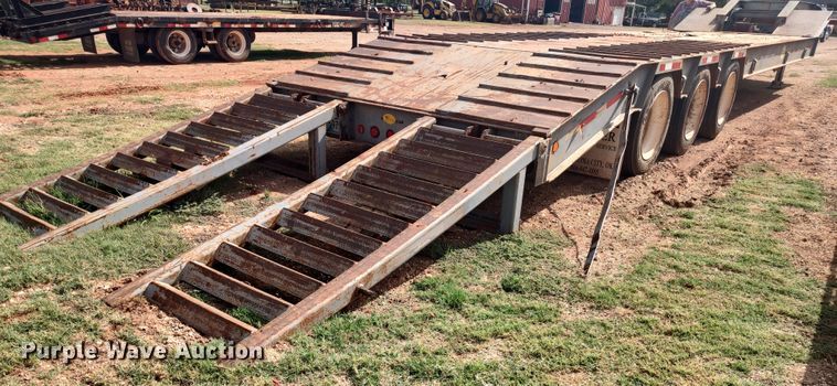 image for item LK9097 1996 Viking VDD-48RT.50  drop deck equipment trailer