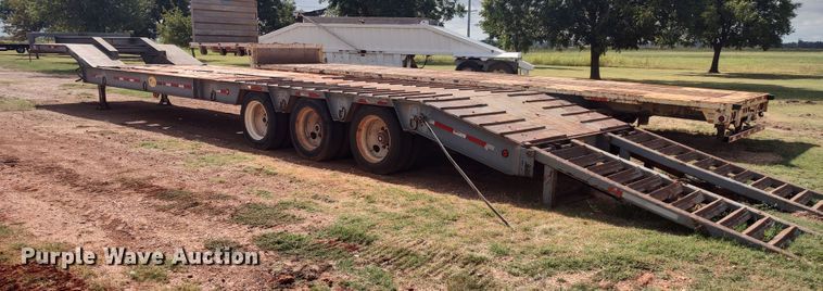 image for item LK9097 1996 Viking VDD-48RT.50  drop deck equipment trailer