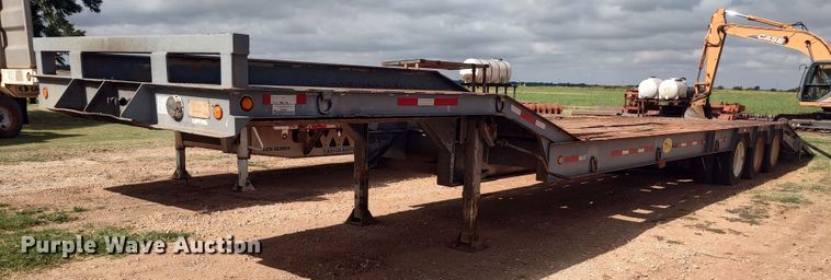 image for item LK9097 1996 Viking VDD-48RT.50  drop deck equipment trailer