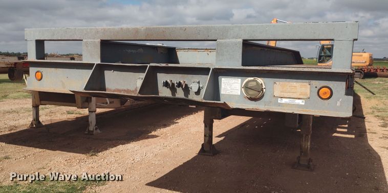 image for item LK9097 1996 Viking VDD-48RT.50  drop deck equipment trailer