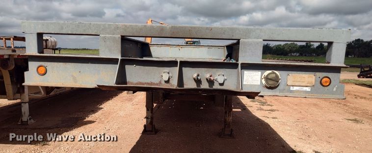 image for item LK9097 1996 Viking VDD-48RT.50  drop deck equipment trailer