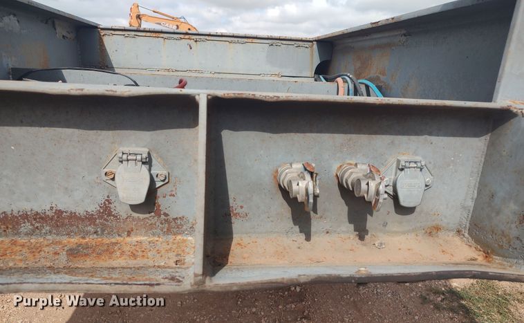 image for item LK9097 1996 Viking VDD-48RT.50  drop deck equipment trailer