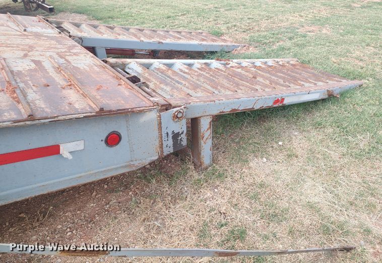 image for item LK9097 1996 Viking VDD-48RT.50  drop deck equipment trailer