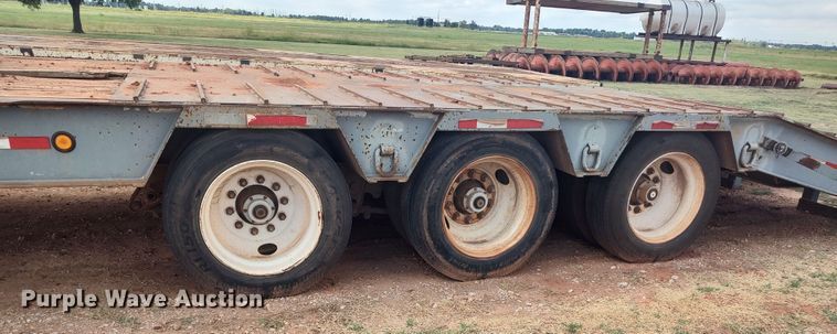 image for item LK9097 1996 Viking VDD-48RT.50  drop deck equipment trailer