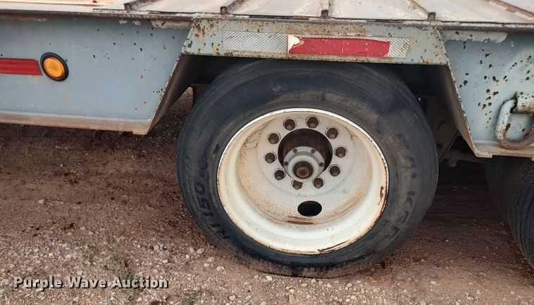 image for item LK9097 1996 Viking VDD-48RT.50  drop deck equipment trailer