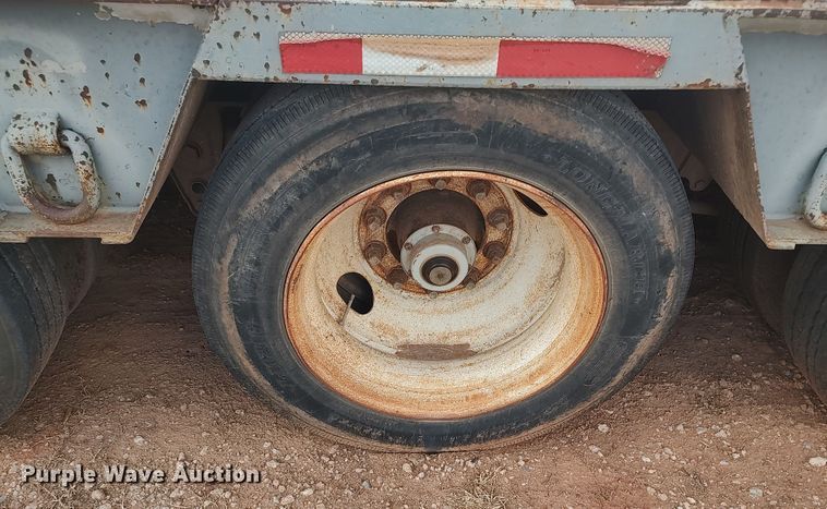 image for item LK9097 1996 Viking VDD-48RT.50  drop deck equipment trailer