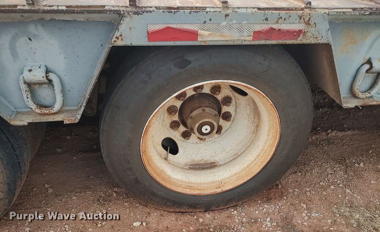 image for item LK9097 1996 Viking VDD-48RT.50  drop deck equipment trailer