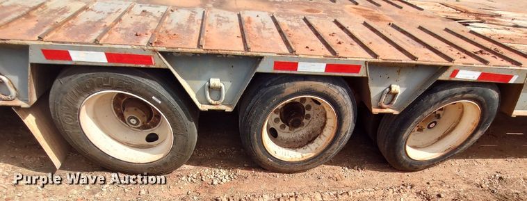 image for item LK9097 1996 Viking VDD-48RT.50  drop deck equipment trailer