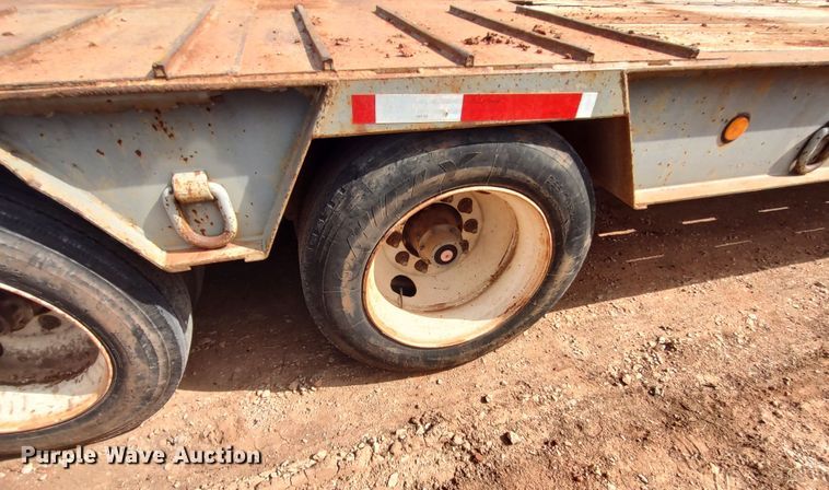 image for item LK9097 1996 Viking VDD-48RT.50  drop deck equipment trailer