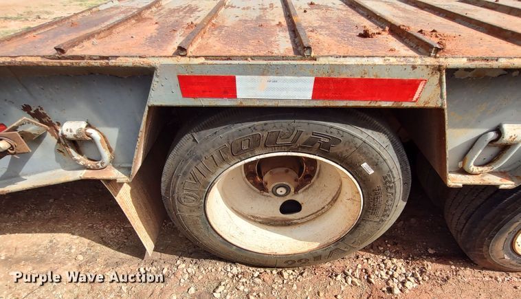 image for item LK9097 1996 Viking VDD-48RT.50  drop deck equipment trailer