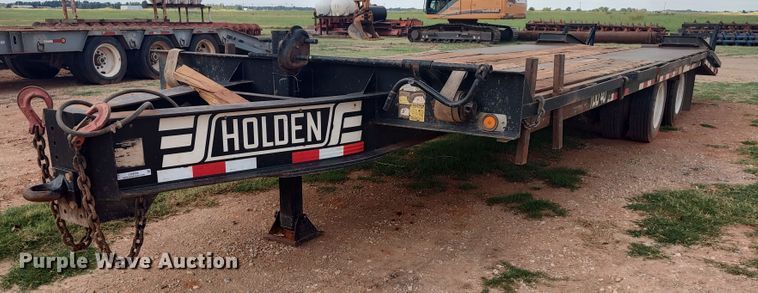 image for item LK9098 2015 Holden TD040  equipment trailer