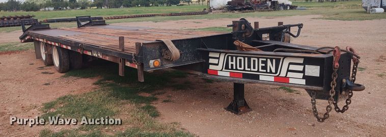 image for item LK9098 2015 Holden TD040  equipment trailer