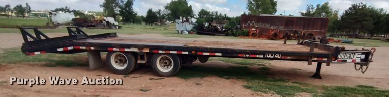 image for item LK9098 2015 Holden TD040  equipment trailer