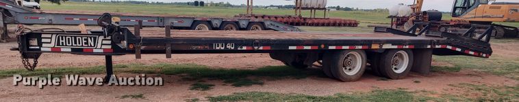 image for item LK9098 2015 Holden TD040  equipment trailer