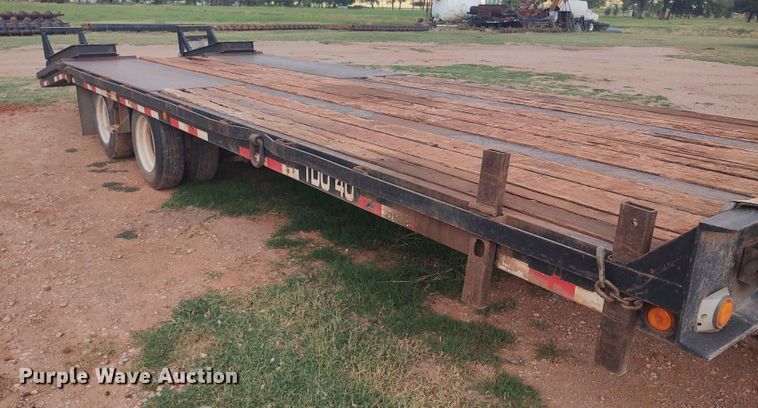 image for item LK9098 2015 Holden TD040  equipment trailer