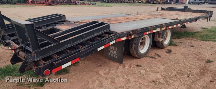 image for item LK9098 2015 Holden TD040  equipment trailer