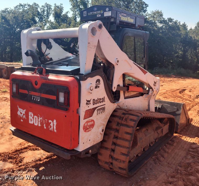 image for item LK9122 2021 Bobcat T770  tracked skid steer loader