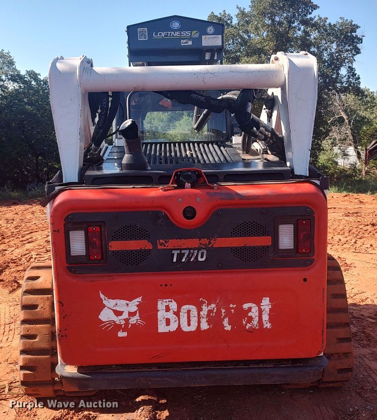 image for item LK9122 2021 Bobcat T770  tracked skid steer loader