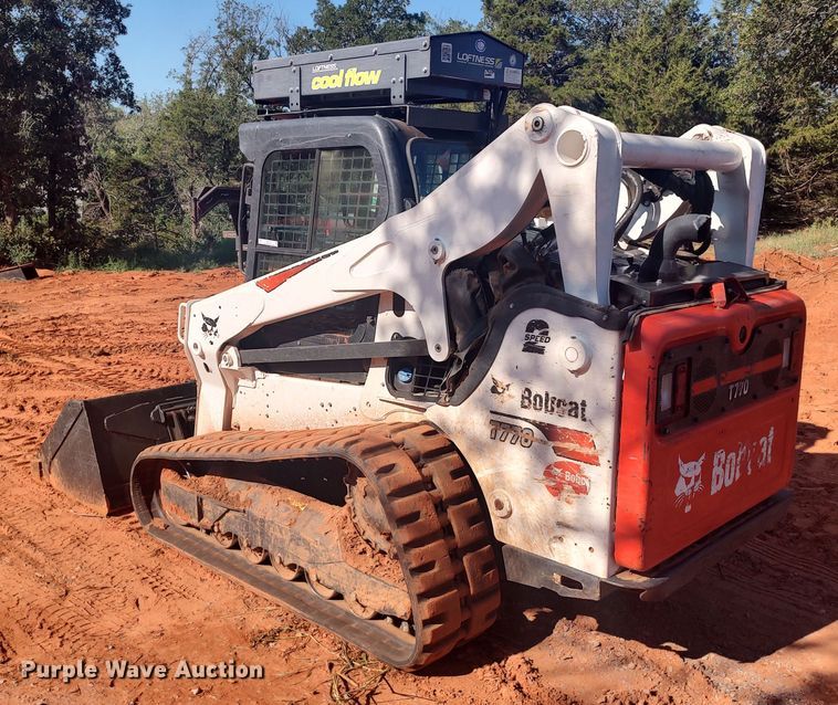 image for item LK9122 2021 Bobcat T770  tracked skid steer loader