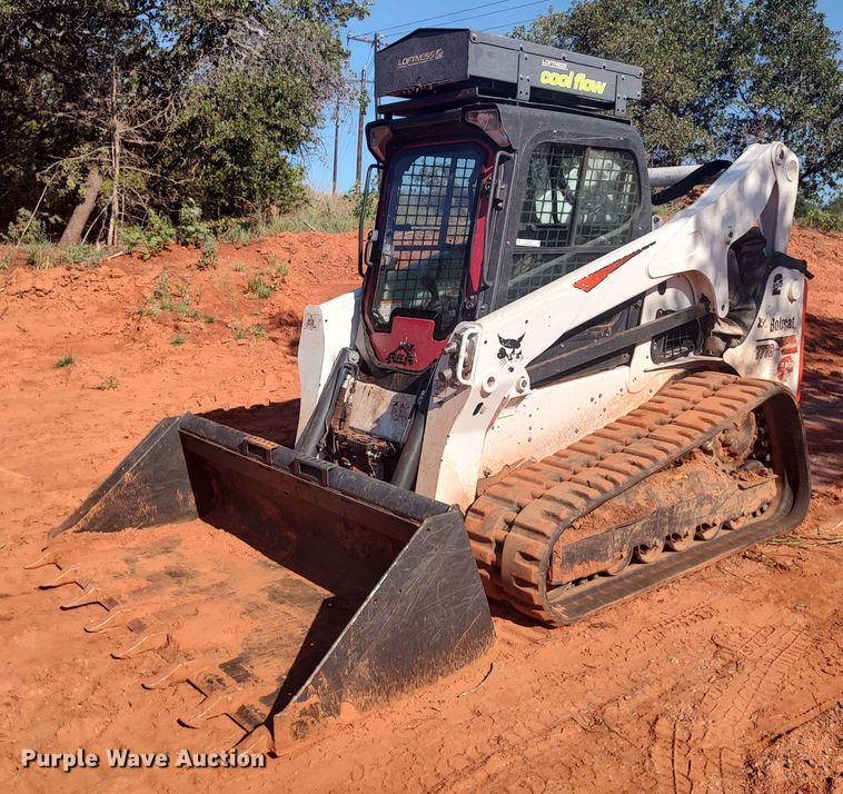 image for item LK9122 2021 Bobcat T770  tracked skid steer loader