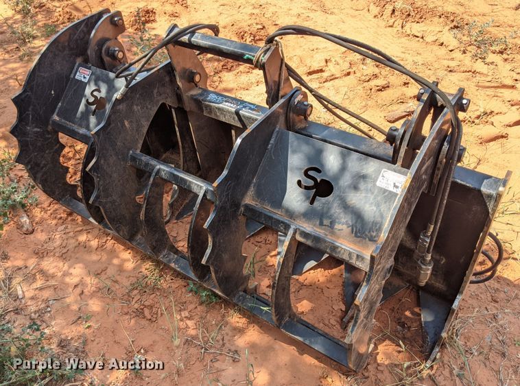 image for item LK9124 Skid Pro 657-1-0002  skid steer rock grapple