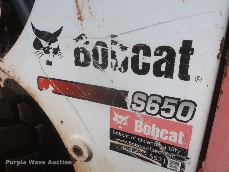image for item LK9167 2015 Bobcat S650  skid steer loader