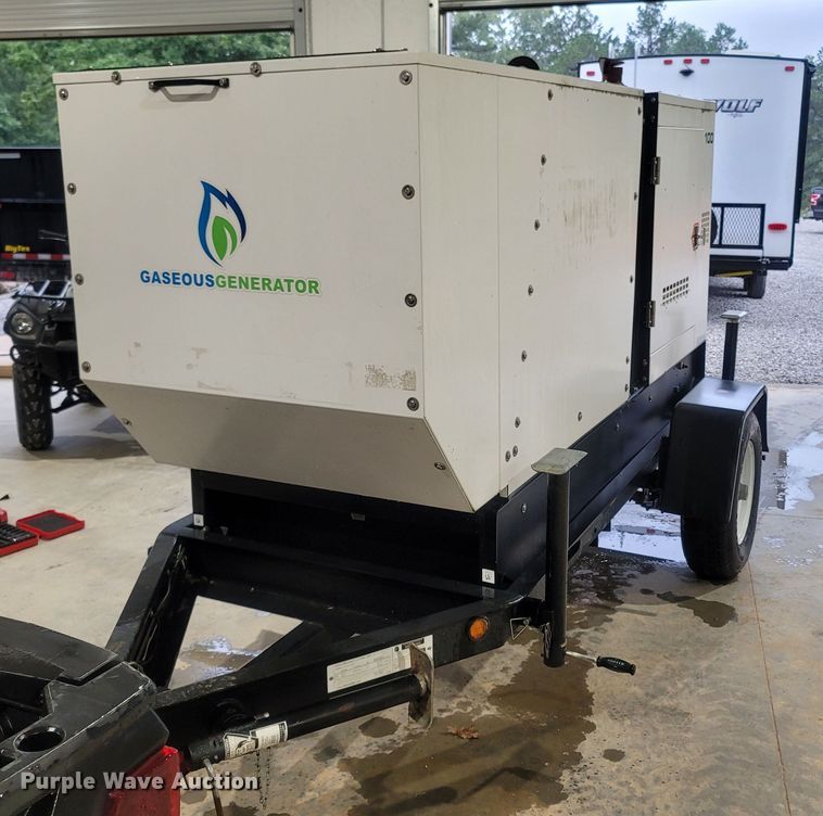 image for item LM9667 2016 Generac MGG100M  generator