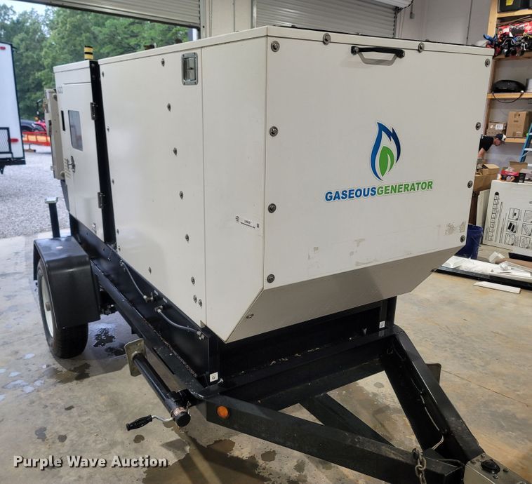 image for item LM9667 2016 Generac MGG100M  generator