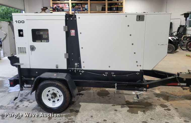 image for item LM9667 2016 Generac MGG100M  generator