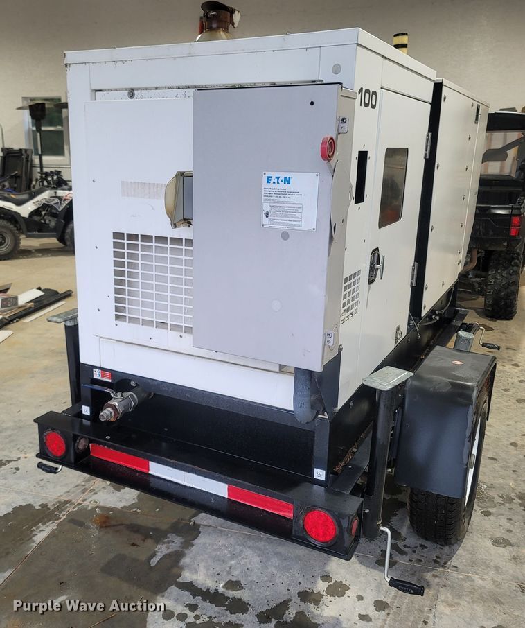 image for item LM9667 2016 Generac MGG100M  generator