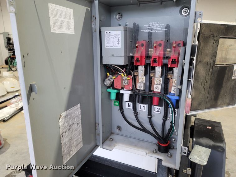 image for item LM9667 2016 Generac MGG100M  generator