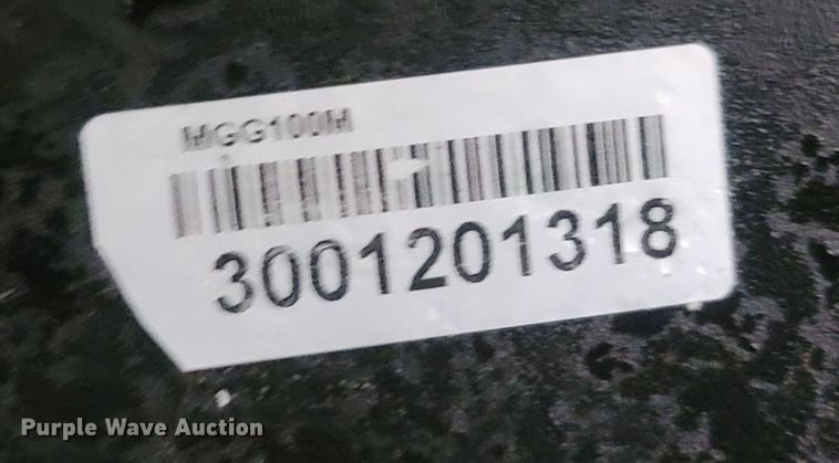 image for item LM9667 2016 Generac MGG100M  generator