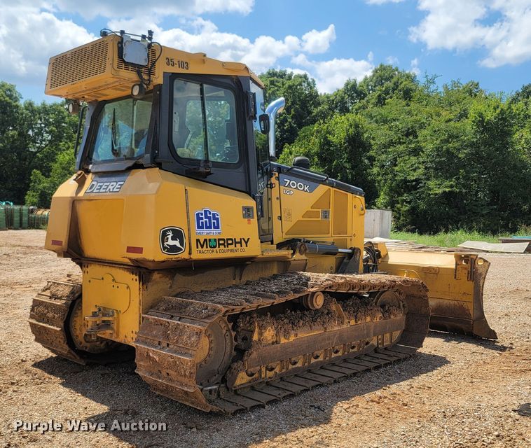 image for item LM9690 2014 John Deere 700K LGP  dozer