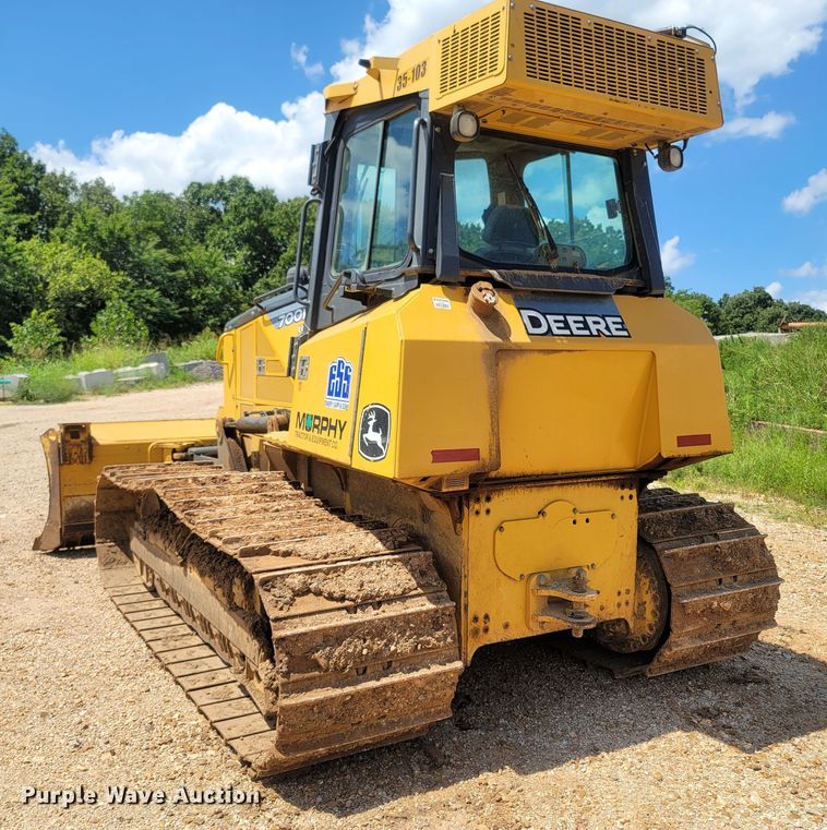 image for item LM9690 2014 John Deere 700K LGP  dozer