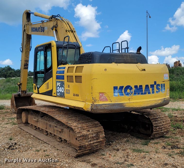 image for item LM9692 2013 Komatsu PC240LC-10  excavator