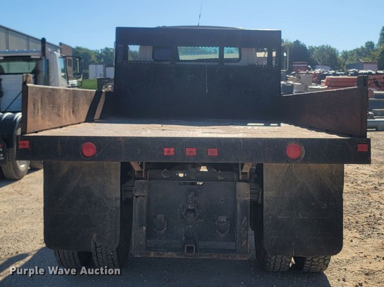 image for item LM9705 1991 Ford LN8000  dump flatbed truck