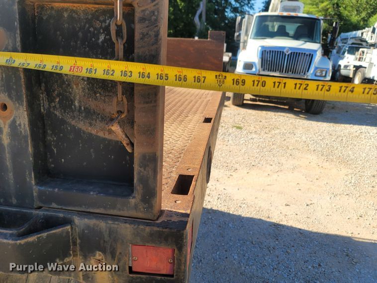 image for item LM9705 1991 Ford LN8000  dump flatbed truck