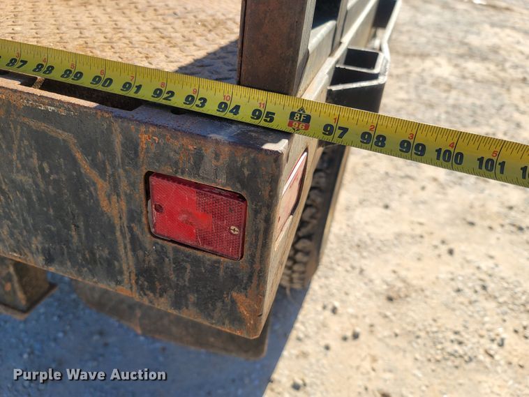 image for item LM9705 1991 Ford LN8000  dump flatbed truck