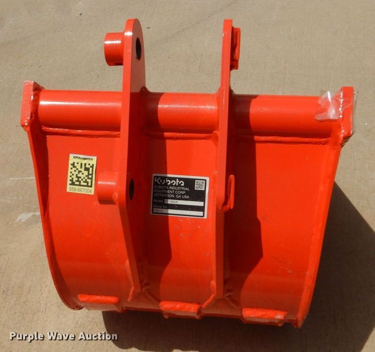 image for item LS9824 Kubota BT1952A  mini excavator bucket