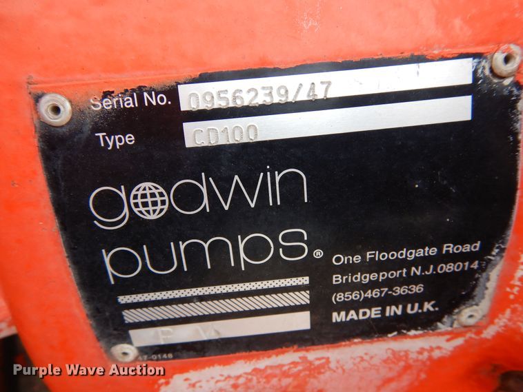 image for item LT9843 2009 Godwin CD100  pump