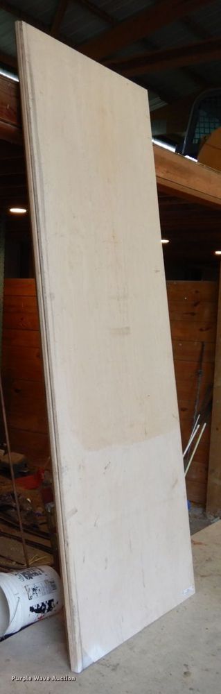 image for item LY9048 (5) sheets of 3/4" birch plywood